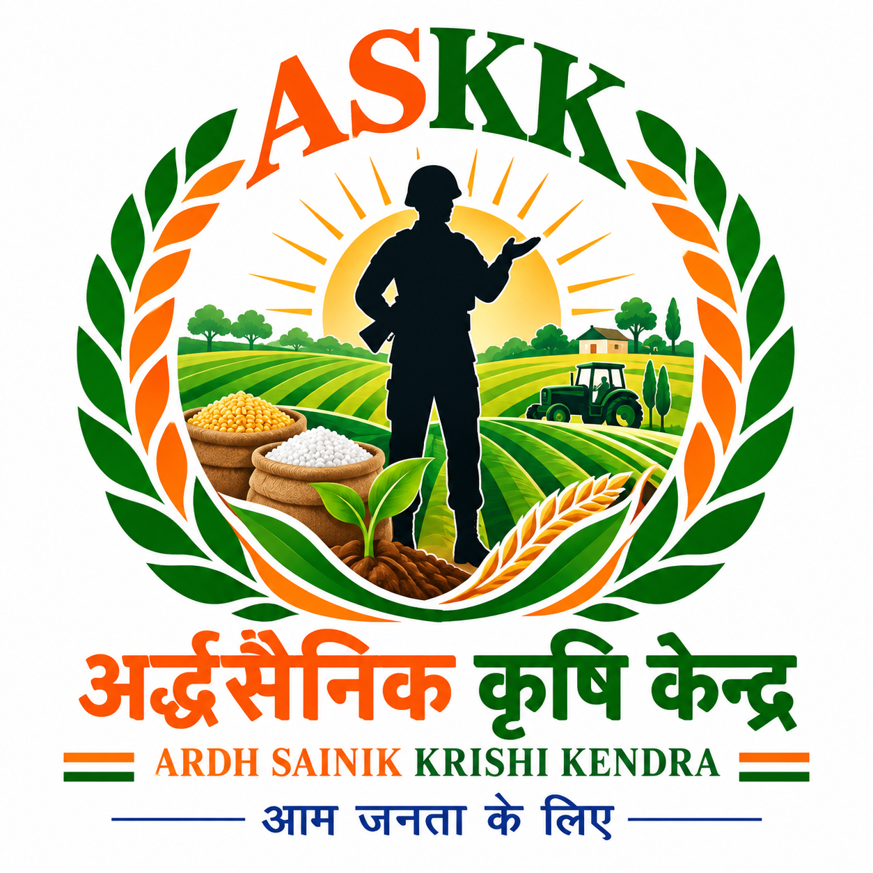 Ardh Sainik Krishi Kendra poster